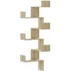 Image de Étagère D'angle Murale Chêne Sonoma 45x45x147cm Bois Ingénierie Vidaxl