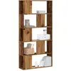 Image de Bibliothèque 5 Niveaux Vieux Bois Bois D'ingénierie Vidaxl