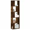 Image de Bibliothèque 5 Niveaux Chêne Fumé Bois D'ingénierie Vidaxl