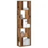 Image de vidaXL Bibliothèque 5 niveaux vieux bois bois dingénierie étagère étagère à livres support de livre armoire de 852787