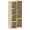 Image de Bibliothèque Chêne Sonoma 50x25x105 Cm Bois D'ingénierie Vidaxl