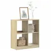 Image de Bibliothèque Chêne Sonoma 68,5x32x75 Cm Bois D'ingénierie Vidaxl