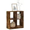 Image de Bibliothèque Chêne Fumé 68,5x32x75 Cm Bois D'ingénierie Vidaxl
