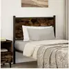 Image de Vidaxl tête de lit de remplacement chêne fumé 75 cm bois d'ingénierie et acier