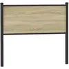 Image de Tête De Lit De Remplacement Sonoma 107 Cm Bois D'ingénierie Et Acier Vidaxl