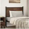 Image de Vidaxl tête de lit de remplacement chêne marron 90 cm bois d'ingénierie et acier