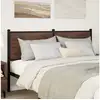 Image de Vidaxl tête de lit de remplacement chêne marron 140 cm bois d'ingénierie et acier