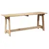 Image de Vidaxl banc extérieur naturel 119 x 37 x 47 cm bois de pin massif