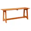 Image de Vidaxl banc extérieur marron 119 x 37 x 47 cm bois de pin massif