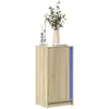 Image de Buffet Avec Led Chêne Sonoma 42,5x34x85 Cm Bois D'ingénierie Vidaxl