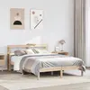 Image de Cadre De Lit Sans Matelas 140x190 Cm Bois De Pin Massif Vidaxl