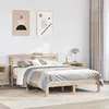 Image de vidaXL Cadre de lit avec tête de lit sans matelas 140x190 cm 3306039