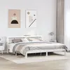 Image de Cadre De Lit Avec Tête De Lit Sans Matelas Blanc 180x200 Cm Vidaxl
