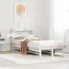 Image de Cadre De Lit Sans Matelas Blanc 90x200 Cm Bois De Pin Massif Vidaxl