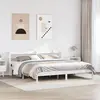 Image de Cadre De Lit Sans Matelas Blanc 180x200 Cm Bois Massif De Pin Vidaxl