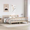 Image de vidaXL Cadre de lit sans matelas 180x200 cm bois massif de pin 3306586