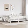 Image de Cadre De Lit Sans Matelas Blanc 180x200 Cm Bois Massif De Pin Vidaxl