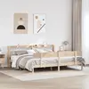 Image de Cadre De Lit Sans Matelas 200x200 Cm Bois Massif De Pin Vidaxl