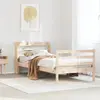 Image de Cadre De Lit Avec Tête De Lit Sans Matelas 100x200 Cm Vidaxl