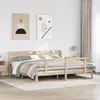 Image de Cadre De Lit Avec Tête De Lit Sans Matelas 180x200 Cm Vidaxl