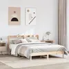 Image de Cadre De Lit Sans Matelas 150x200 Cm Bois De Pin Massif Vidaxl