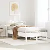 Image de Cadre De Lit Sans Matelas Blanc 90x200 Cm Bois De Pin Massif Vidaxl