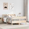 Image de Cadre De Lit Sans Matelas 160x200 Cm Bois Massif De Pin Vidaxl