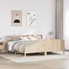 Image de Cadre De Lit Sans Matelas 180x200 Cm Bois Massif De Pin Vidaxl