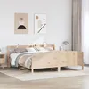 Image de vidaXL Cadre de lit sans matelas 180x200 cm bois massif de pin 3306957