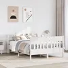 Image de vidaXL Cadre de lit sans matelas blanc 150x200 cm bois de pin massif 3307003