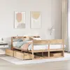 Image de Cadre De Lit Sans Matelas 150x200 Cm Bois De Pin Massif Vidaxl