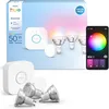 Image de Kit de démarrage - PHILIPS HUE - Philips Hue Essential - 3 ampoules GU10 - Bridge inclus - Smart Button