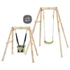 Image de EXIT Silvi en Bois Balançoire Évolutive   Portique pour Extérieur   Enfants