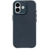 Image de Coque Pour Iphone 17 Magsafe En Cuir Antichocs Bleu Marine Decoded
