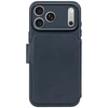 Image de Étui Folio Pour Iphone 17 Pro Magsafe En Cuir Avec Coque Détachable Bleu Marine Decoded