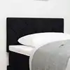 Image de Tête De Lit Led Noir 80 Cm Tissu Vidaxl