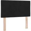 Image de Vidaxl tête de lit led noir 80 cm tissu