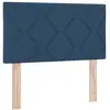 Image de Vidaxl tête de lit led bleu 80 cm tissu