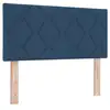 Image de Vidaxl tête de lit led bleu 100 cm tissu