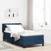Image de vidaXL Lit à ressorts avec tête de lit Bleu 80 x 200 cm tissu 3339995
