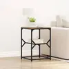 Image de Table D'appoint Chêne Artisanal 41 X 40 X 60 Cm Vidaxl