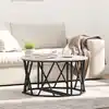 Image de Table Basse Gris Sonoma 80 X 80 X 42 Cm Vidaxl