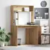 Image de Bureau Chêne Artisanal 91 X 50 X 149 Cm Bois D'ingénierie Vidaxl