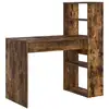 Image de Vidaxl bureau chêne fumé bois d'ingénierie 113 x 54 x 120 cm