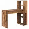 Image de Vidaxl bureau bois ancien 113 x 54 x 120 cm bois d'ingénierie