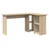 Image de Vidaxl bureau chêne sonoma bois d'ingénierie 142 x 102 x 73 cm