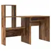 Image de Vidaxl bureau bois ancien bois d'ingénierie 131,5 x 50 x 106,5 cm