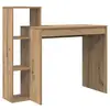 Image de Vidaxl bureau chêne artisanal 100 x 40 x 90 cm bois d'ingénierie