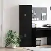 Image de Haut Armoire Chêne Noir 35 X 39 X 168 Cm Vidaxl