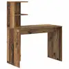 Image de Vidaxl bureau bois ancien 102 x 50 x 124 cm bois d'ingénierie